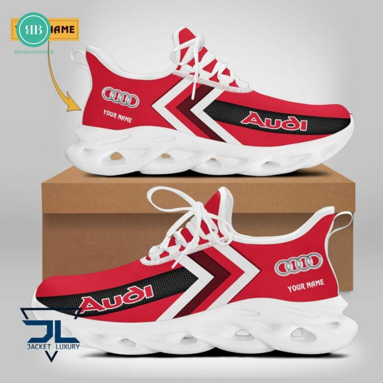 Personalized Name Audi Style 2 Max Soul Shoes