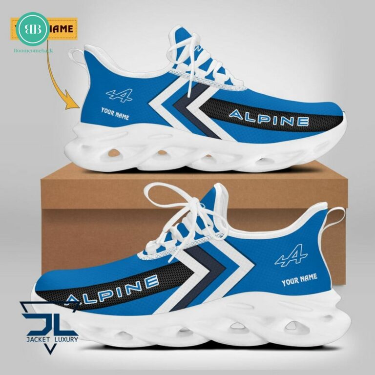 Personalized Name Automobiles Alpine Max Soul Shoes