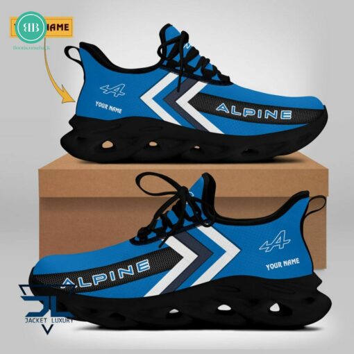 Personalized Name Automobiles Alpine Max Soul Shoes