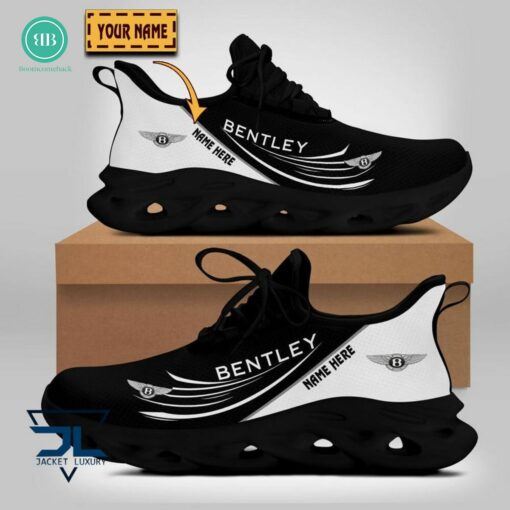 Personalized Name Bentley Style 1 Max Soul Shoes