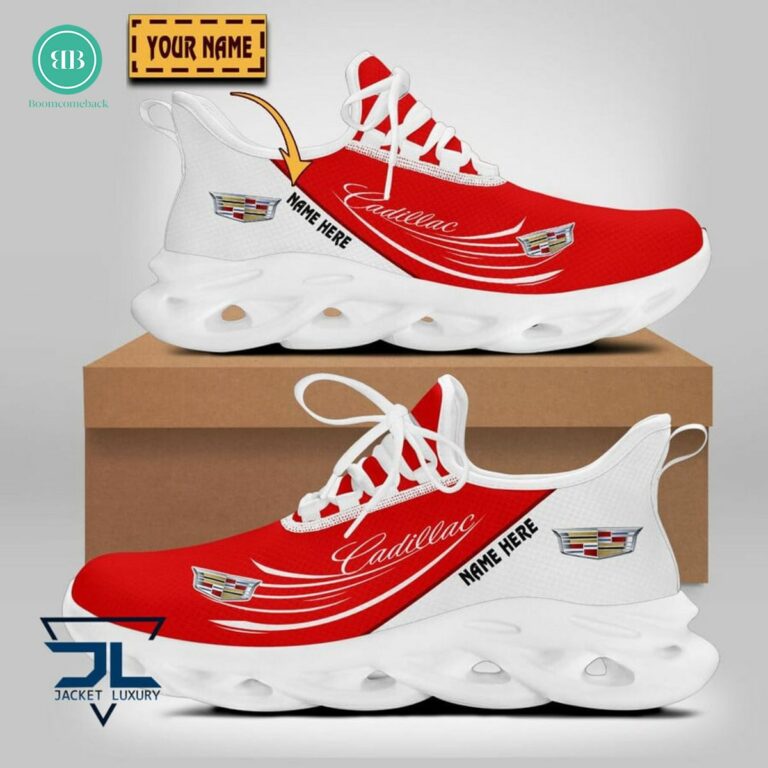 Personalized Name Cadilac Style 1 Max Soul Shoes