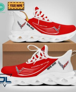 Personalized Name Chevrolet Corvette Style 1 Max Soul Shoes