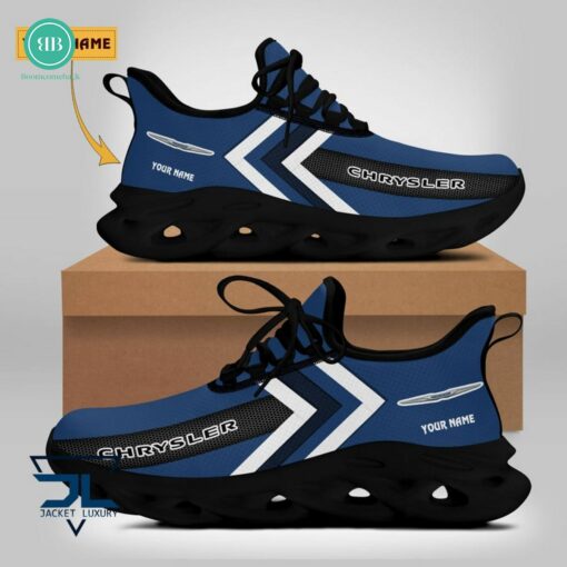 Personalized Name Chrysler Blue Max Soul Shoes