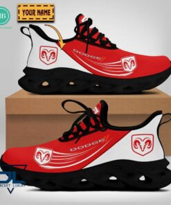 personalized name dodge red max soul shoes 3 t8Xi7