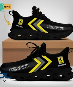 personalized name ferrari black max soul shoes 3 67rcd