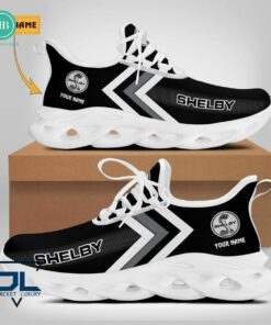Personalized Name Ford Shelby Black Max Soul Shoes