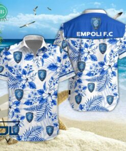 Serie A Empoli FC Floral Hawaiian Shirt And Shorts