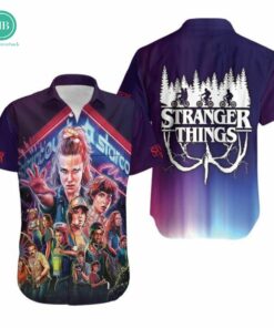 Stranger Things 3 Poster Hawaiian Shirt