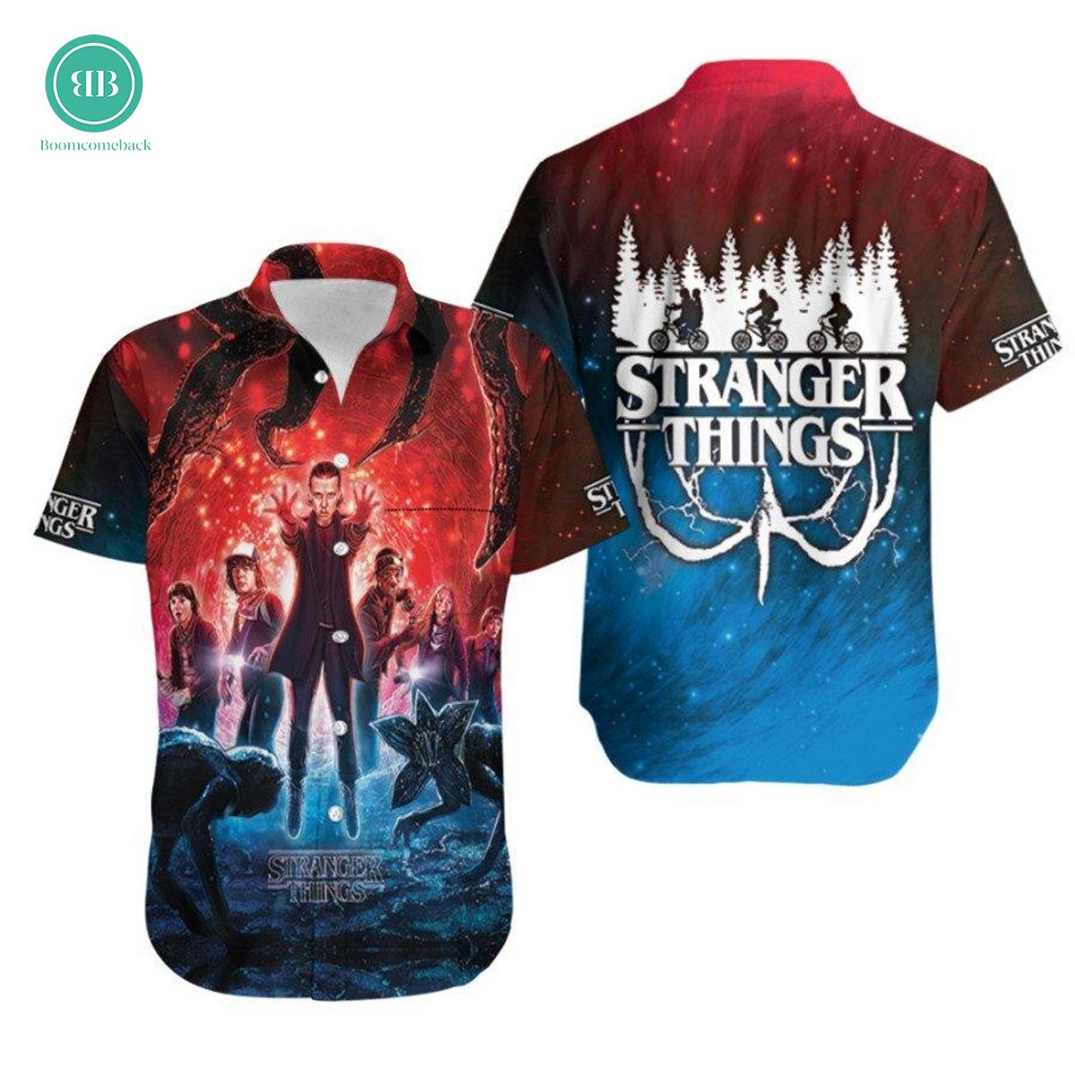 Stranger Things American Science Fiction Horror Network Series Hawaiian Shirt
