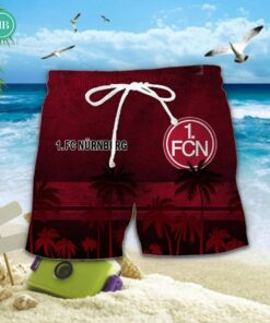 1. FC Nurnberg Palm Tree Hawaiian Shirt