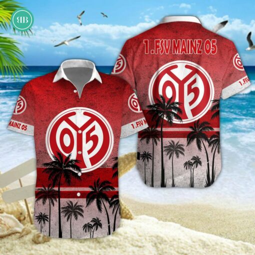 1. FSV Mainz 05 Palm Tree Hawaiian Shirt