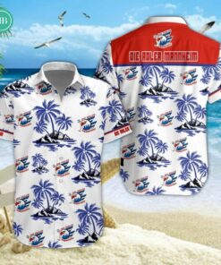 Adler Mannheim Palm Tree Island Hawaiian Shirt