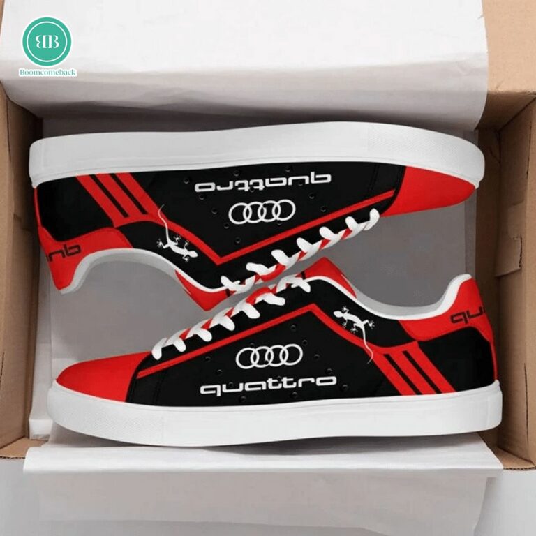 Audi Quattro Red Adidas Stan Smith Shoes