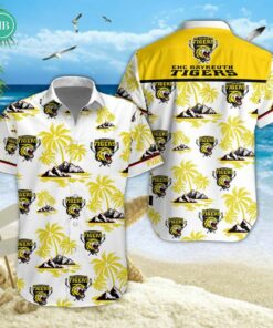 Bayreuth Tigers Palm Tree Island Hawaiian Shirt