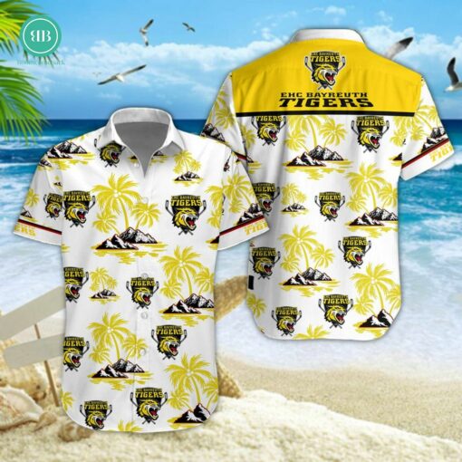 Bayreuth Tigers Palm Tree Island Hawaiian Shirt