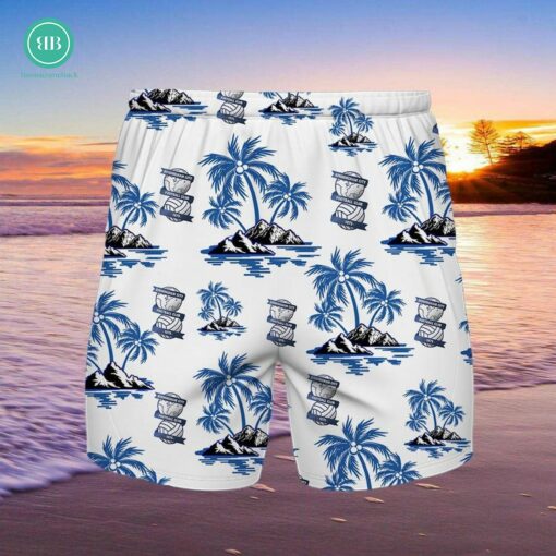 Birmingham City FC Palm Tree Island Hawaiian Shirt