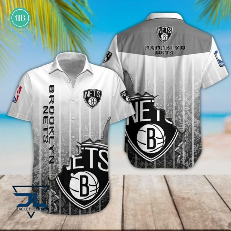 Brooklyn Nets Mandala Hawaiian Shirt