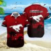 Edmonton Elks Palm Tree Hawaiian Shirt