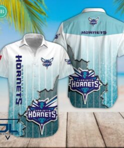 Charlotte Hornets Mandala Hawaiian Shirt