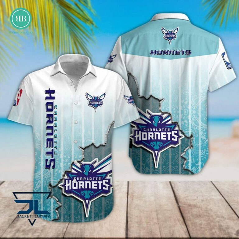 Charlotte Hornets Mandala Hawaiian Shirt