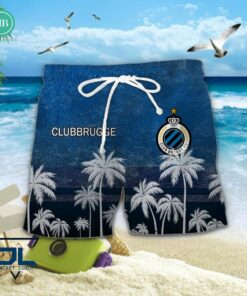 Club Brugge KV Palm Tree Hawaiian Shirt