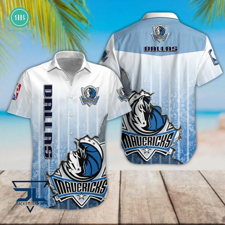 Dallas Mavericks Mandala Hawaiian Shirt
