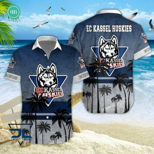 EC Kassel Huskies Palm Tree Hawaiian Shirt