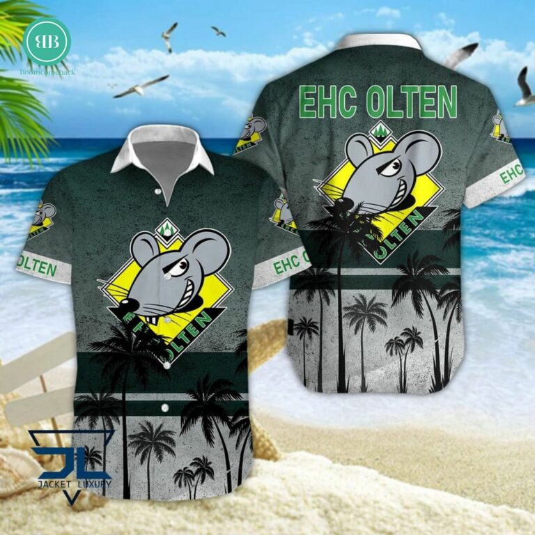 EHC Olten Palm Tree Hawaiian Shirt