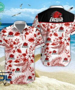 EHC Visp Tropical Floral Hawaiian Shirt