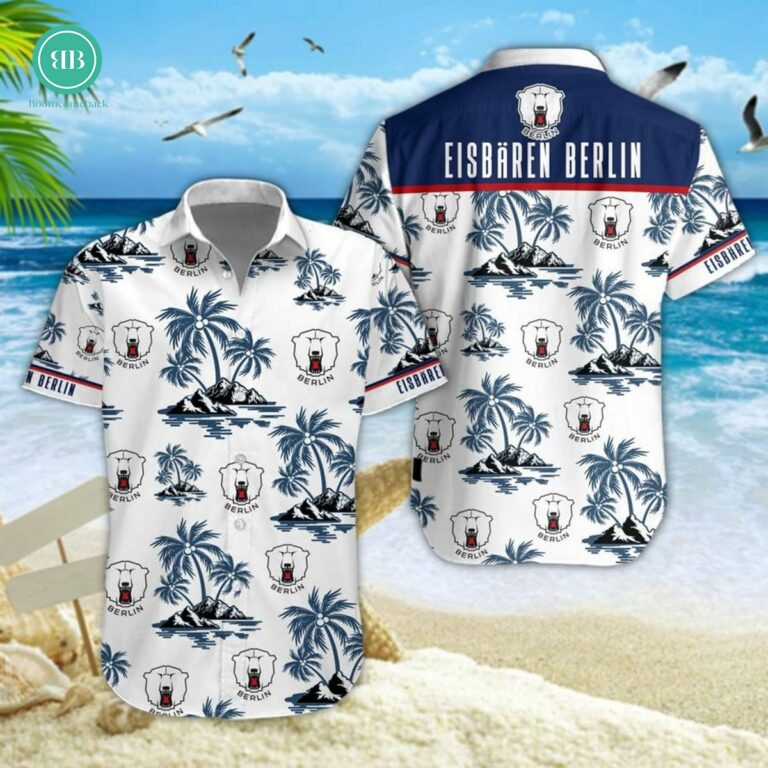 Eisbaren Berlin Palm Tree Island Hawaiian Shirt