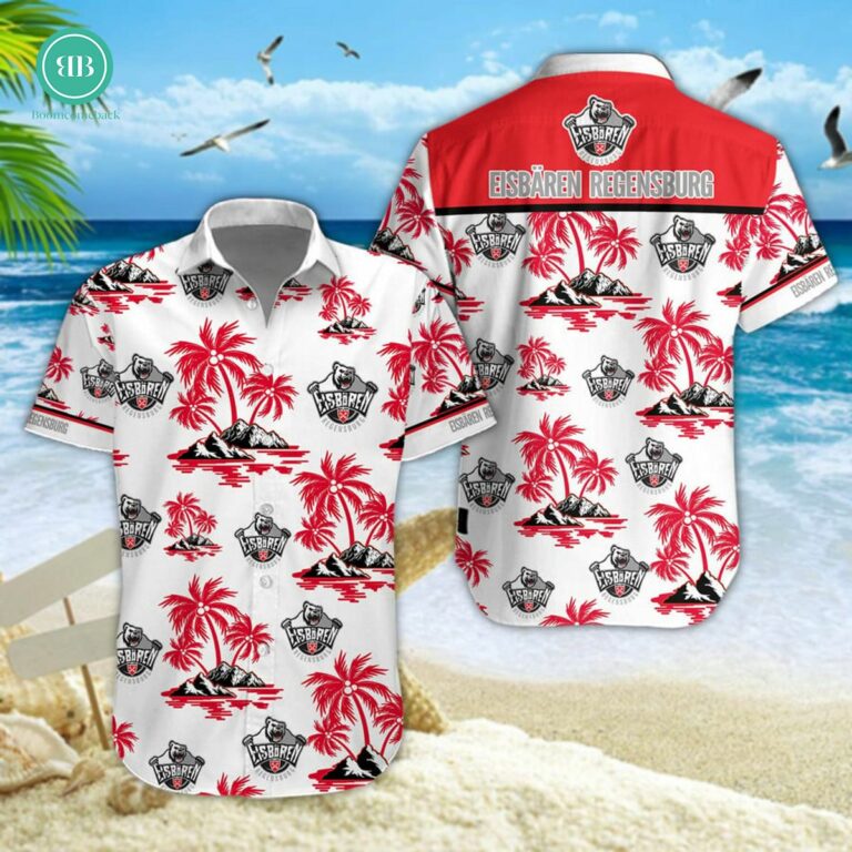 Eisbaren Regensburg Palm Tree Island Hawaiian Shirt