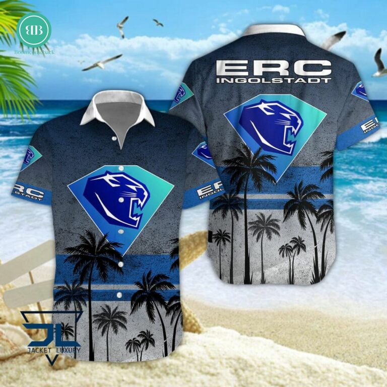 ERC Ingolstadt Palm Tree Hawaiian Shirt