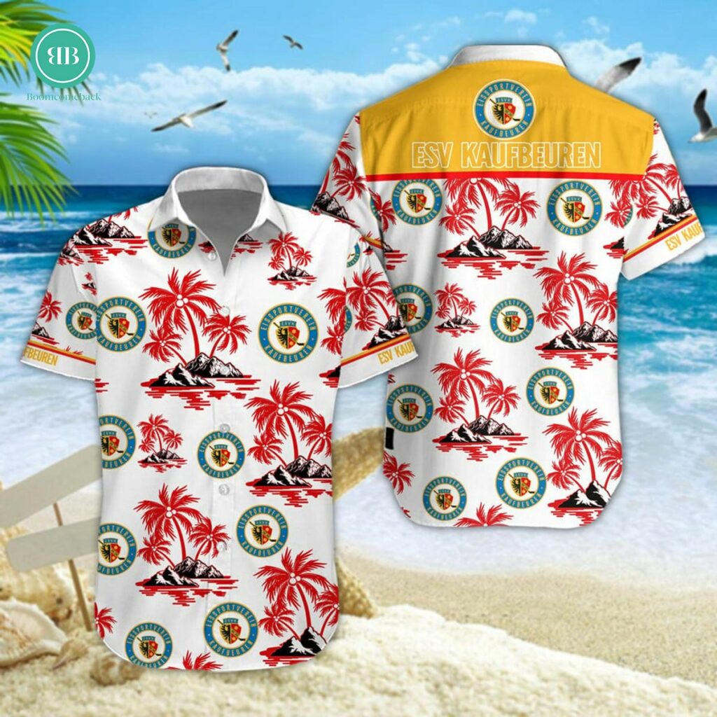 ESV Kaufbeuren Palm Tree Island Hawaiian Shirt