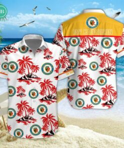 ESV Kaufbeuren Palm Tree Island Hawaiian Shirt