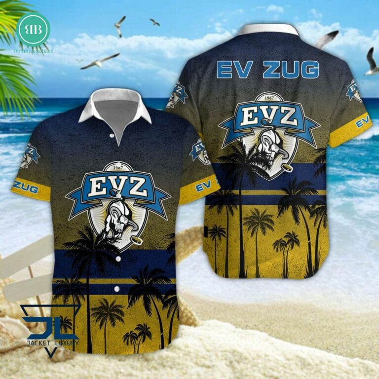 EV Zug Palm Tree Hawaiian Shirt