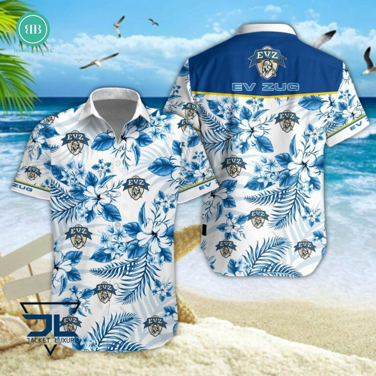 EV Zug Tropical Floral Hawaiian Shirt