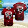 FC Erzgebirge Aue Palm Tree Hawaiian Shirt