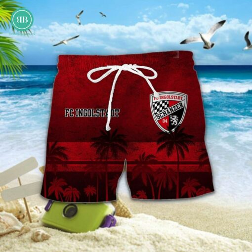 FC Ingolstadt 04 Palm Tree Hawaiian Shirt