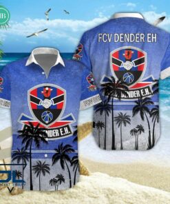 FCV Dender EH Palm Tree Hawaiian Shirt