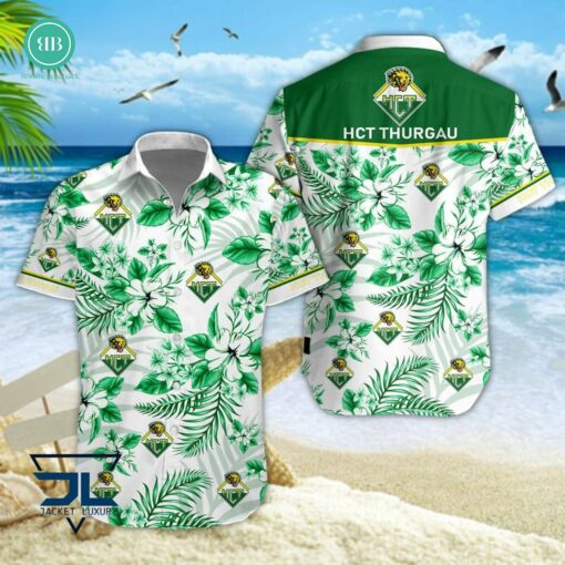 HC Thurgau Tropical Floral Hawaiian Shirt