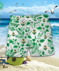 HC Thurgau Tropical Floral Hawaiian Shirt