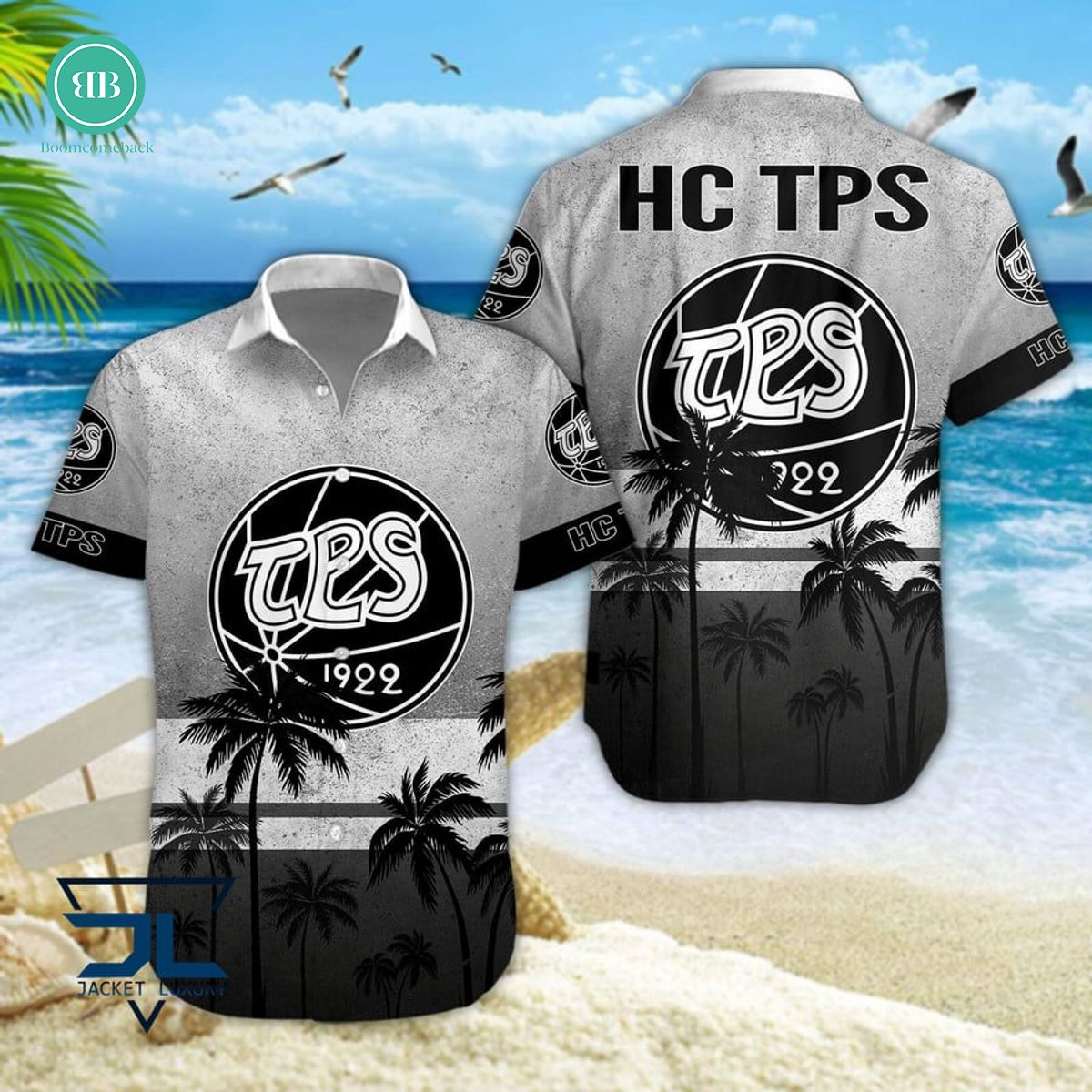 HC TPS Palm Tree Hawaiian Shirt