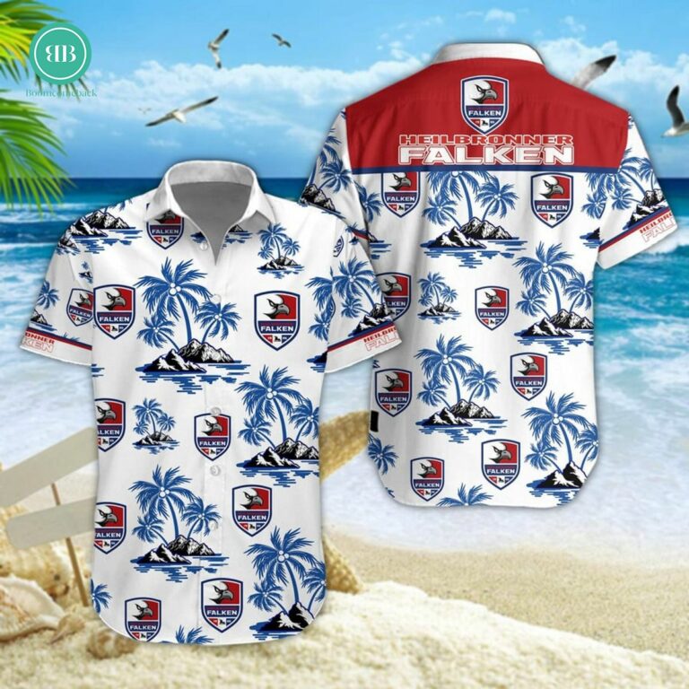 Heilbronner Falken Palm Tree Island Hawaiian Shirt