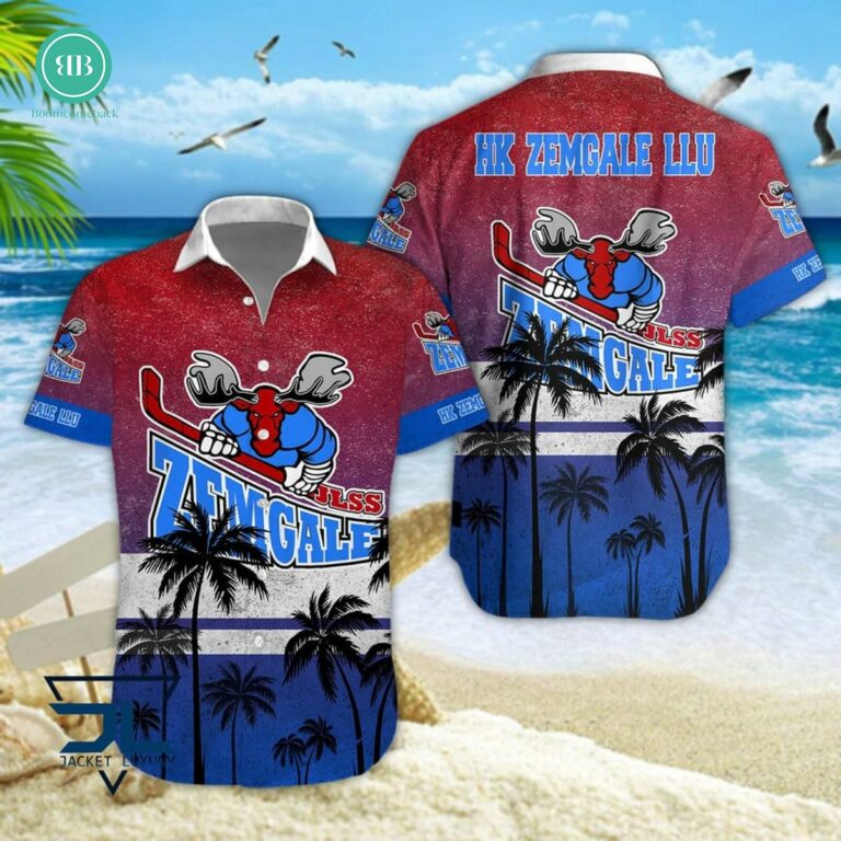 HK Zemgale LLU Palm Tree Hawaiian Shirt