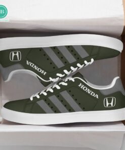 Honda Grey Stripes Adidas Stan Smith Shoes