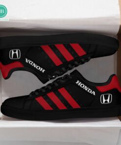 Honda Red Stripes Adidas Stan Smith Shoes