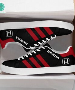 Honda Red Stripes Adidas Stan Smith Shoes