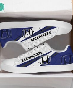 Honda White And Blue Adidas Stan Smith Shoes
