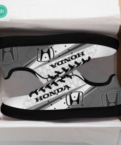 Honda White And Grey Adidas Stan Smith Shoes