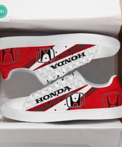 Honda White And Red Adidas Stan Smith Shoes